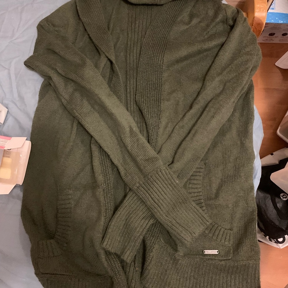 Hooded cardi